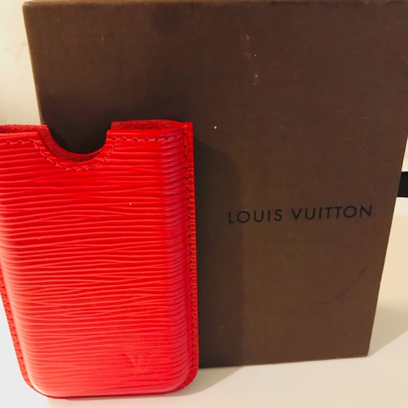 Louis Vuitton EPI Red First Generation iPhone Case - Picture 5 of 5